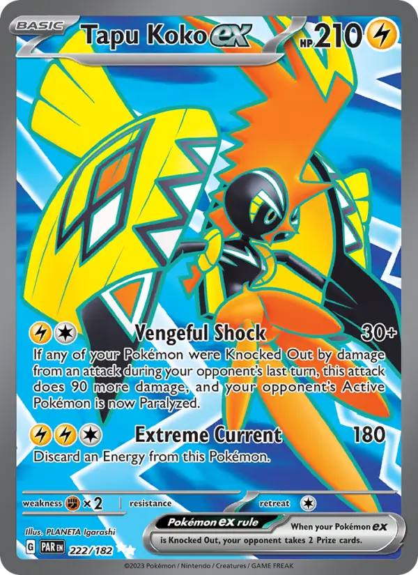 Tapu Koko ex - 222
