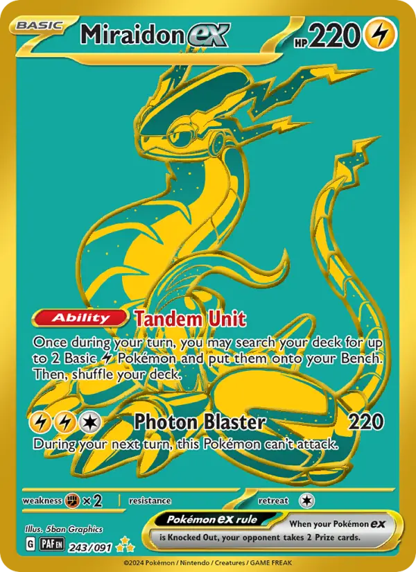 Miraidon ex - 243