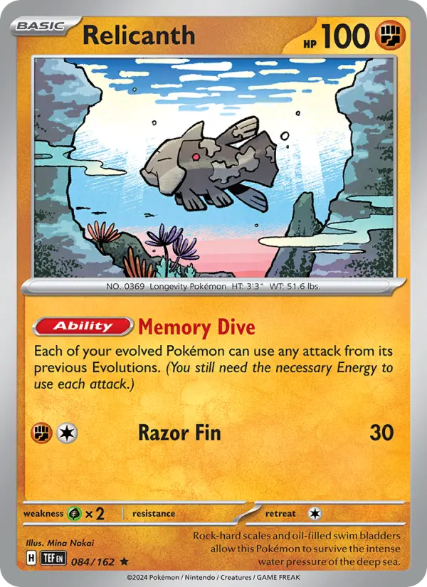 Relicanth - 084