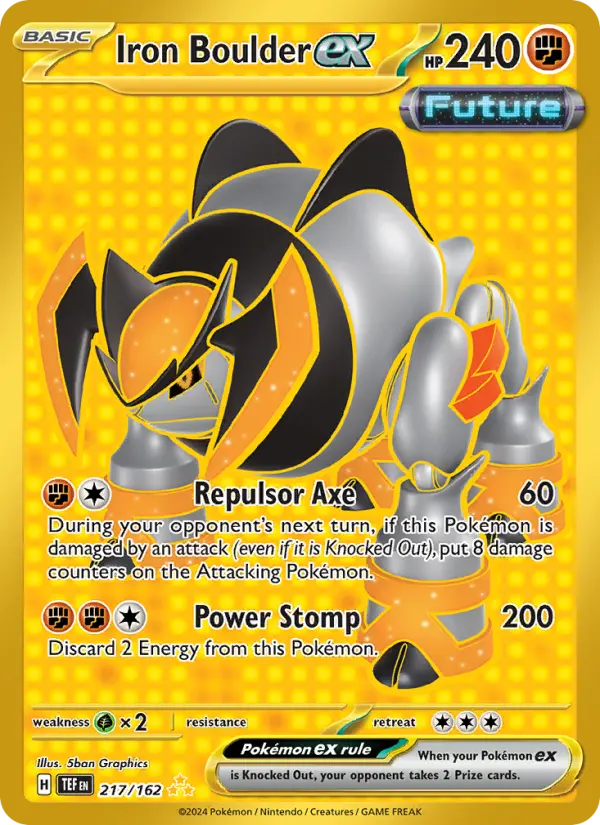 Iron Boulder ex - 217