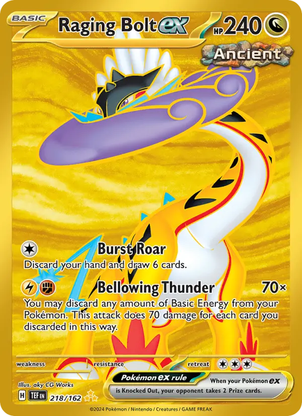 Raging Bolt ex - 218