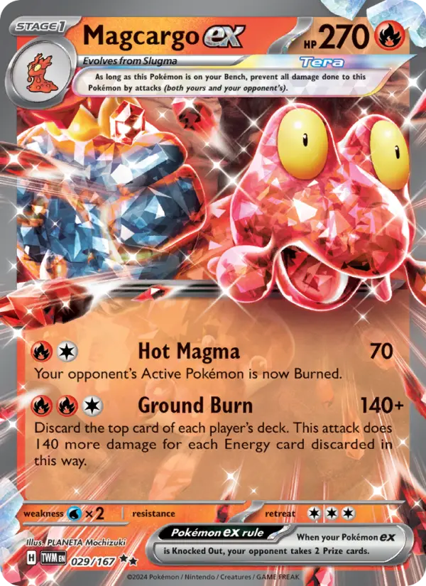 Magcargo ex - 029