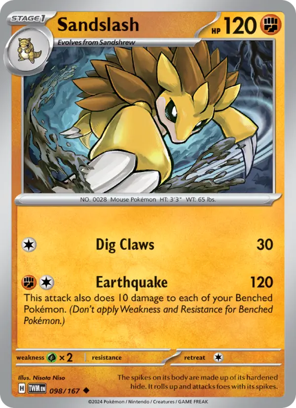 Sandslash - 098