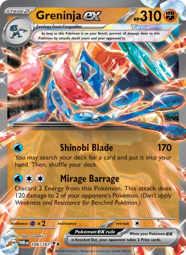 Greninja ex - 106