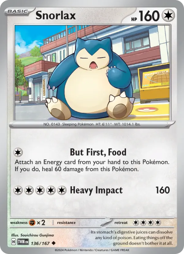 Snorlax - 136