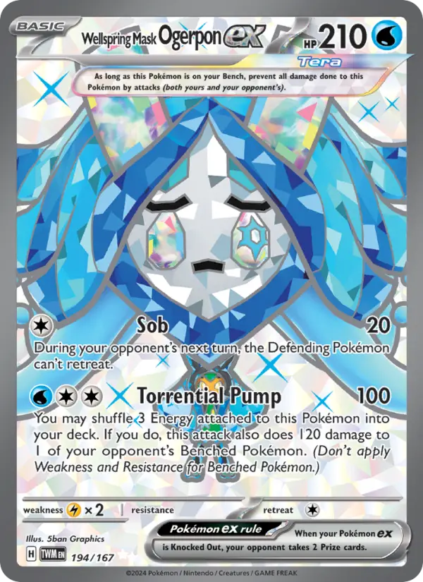 Wellspring Mask Ogerpon ex - 194