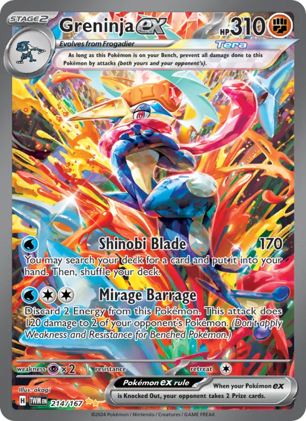 Greninja ex - 214