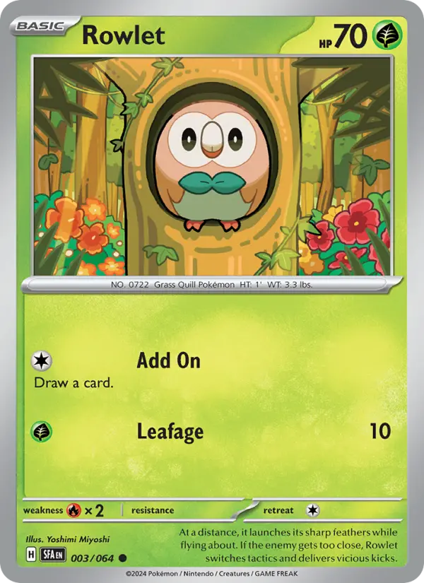 Rowlet - 003