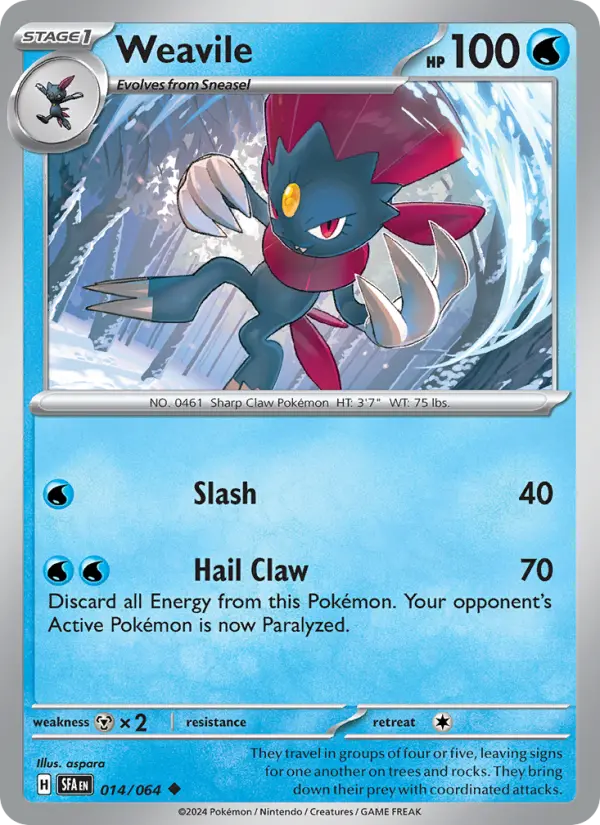 Weavile - 014