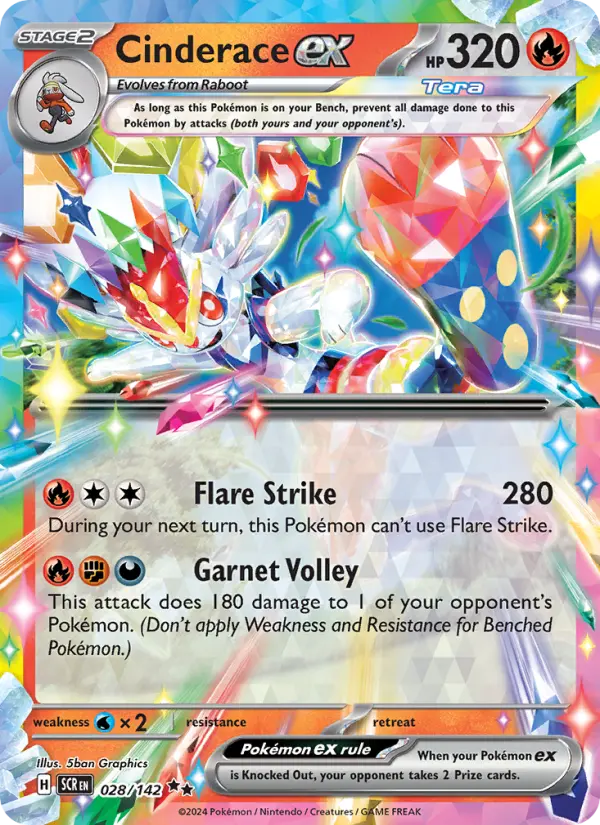 Cinderace ex - 028