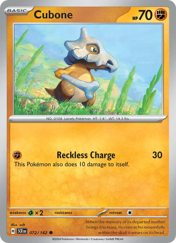 Cubone - 072