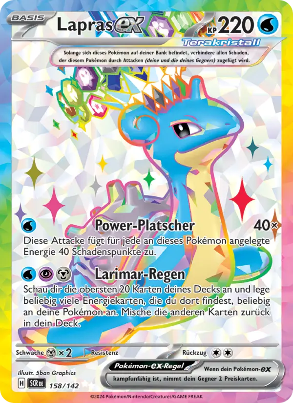 Lapras-ex - 158