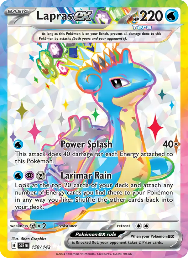 Lapras ex - 158