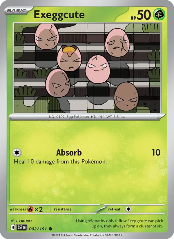 Exeggcute - 002