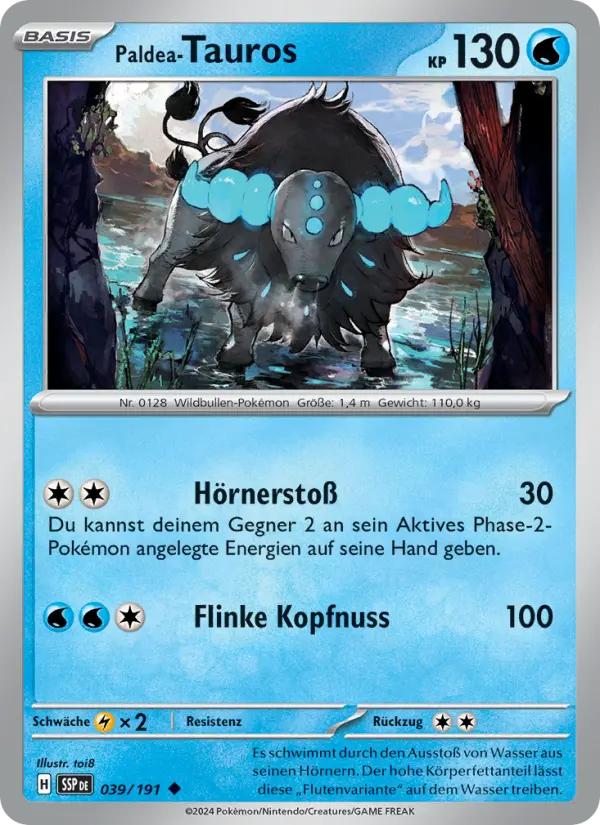 Paldea-Tauros - 039