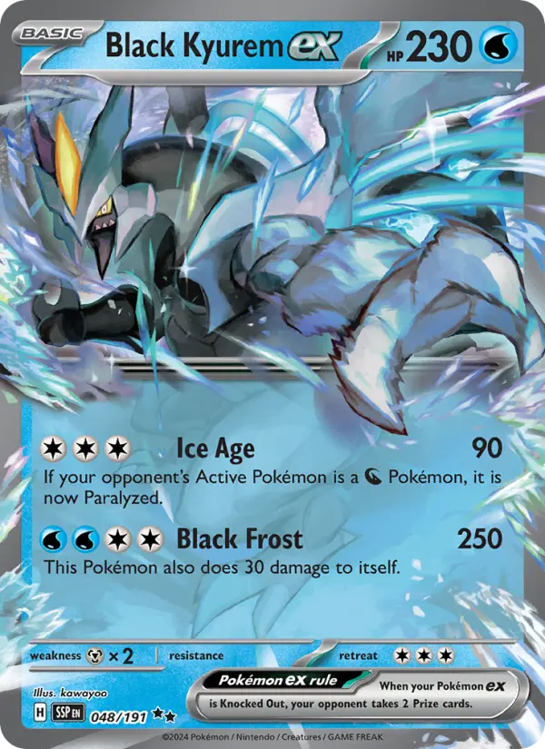 Black Kyurem ex - 048
