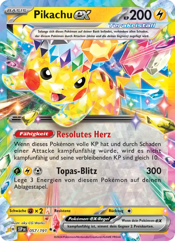 Pikachu-ex - 057