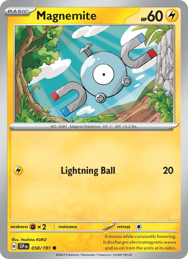 Magnemite - 058