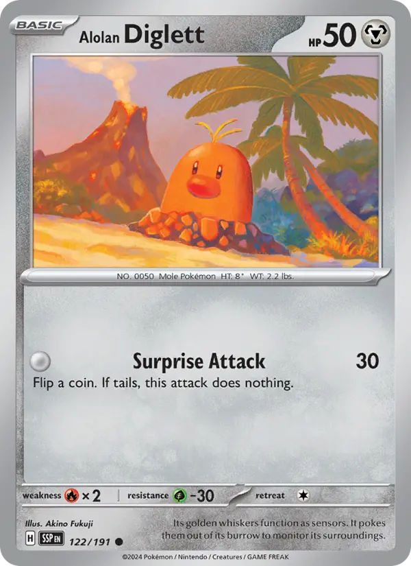 Alolan Diglett - 122