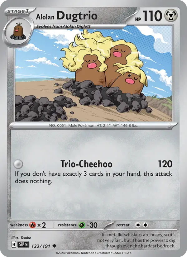 Alolan Dugtrio - 123