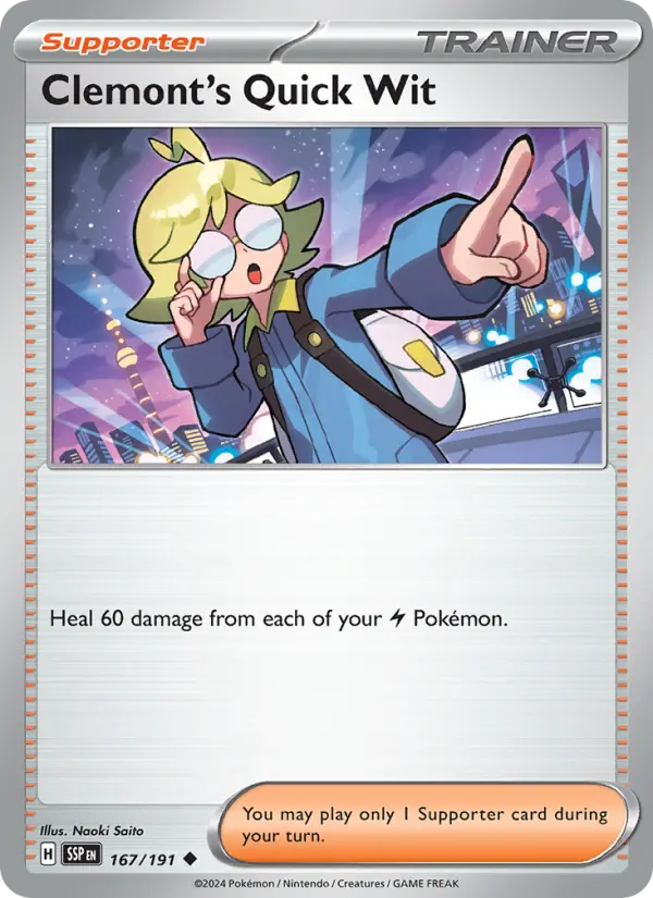 Clemont's Quick Wit - 167