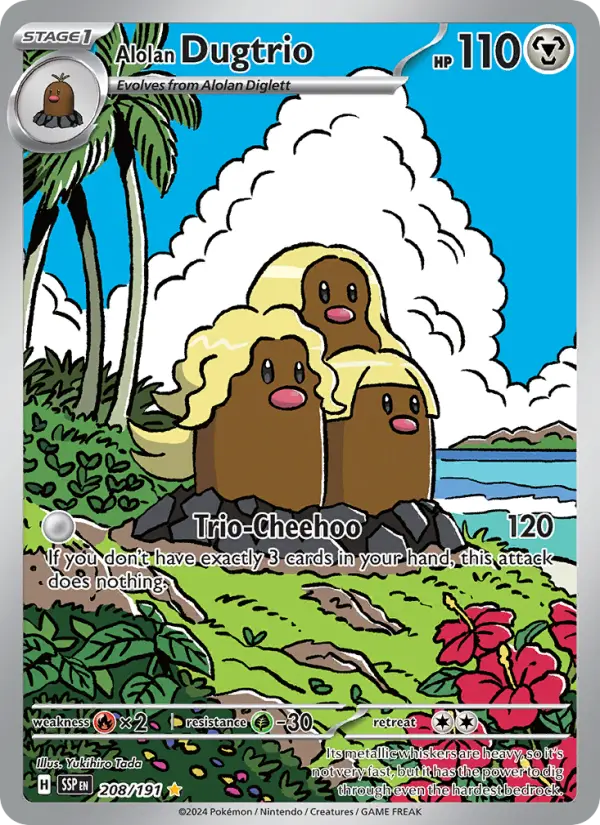 Alolan Dugtrio - 208