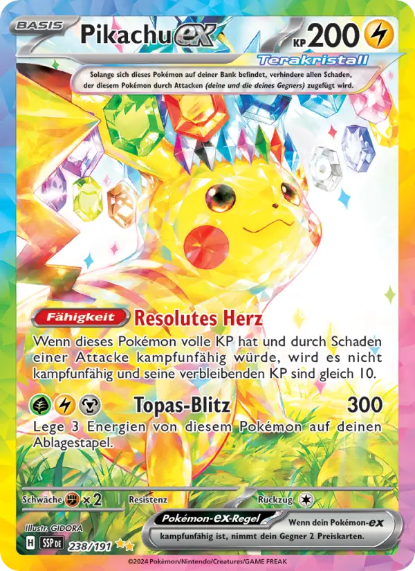 Pikachu-ex - 238