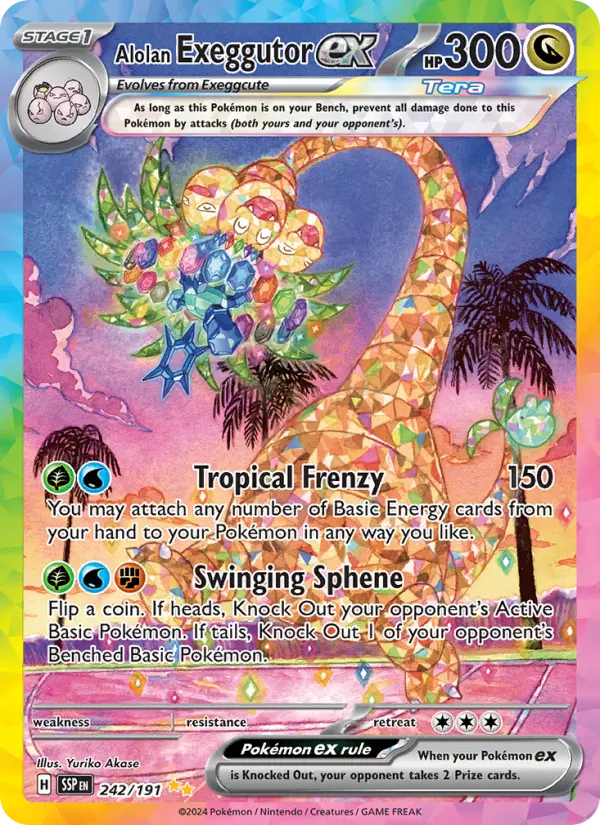 Alolan Exeggutor ex - 242