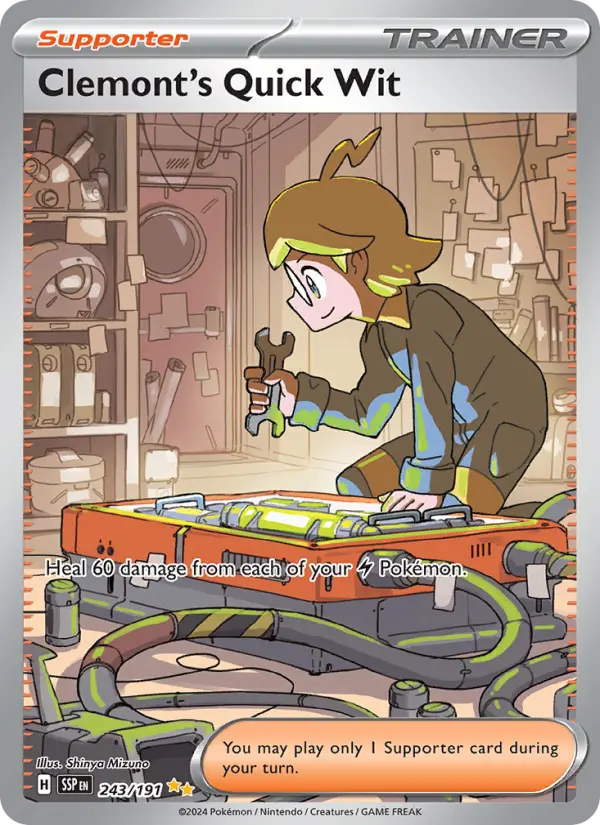 Clemont's Quick Wit - 243