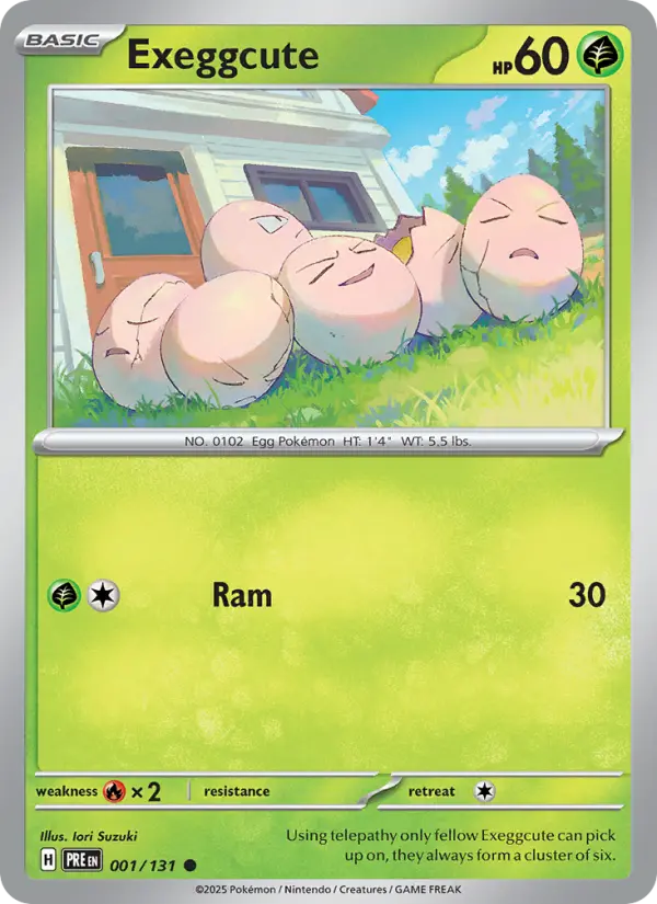 Exeggcute - 001