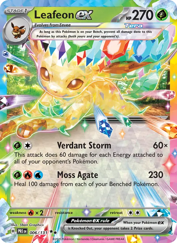 Leafeon ex - 006