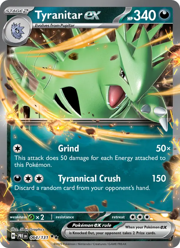 Tyranitar ex - 064