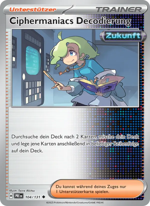Ciphermaniacs Decodierung - 104