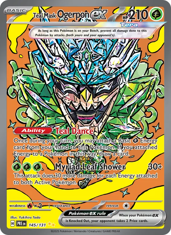 Teal Mask Ogerpon ex - 145