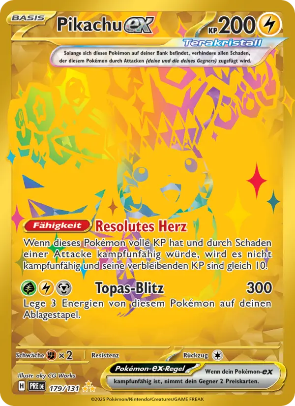 Pikachu-ex - 179