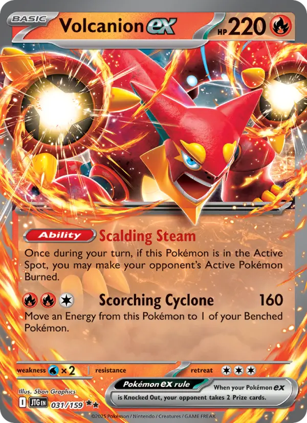 Volcanion ex - 031