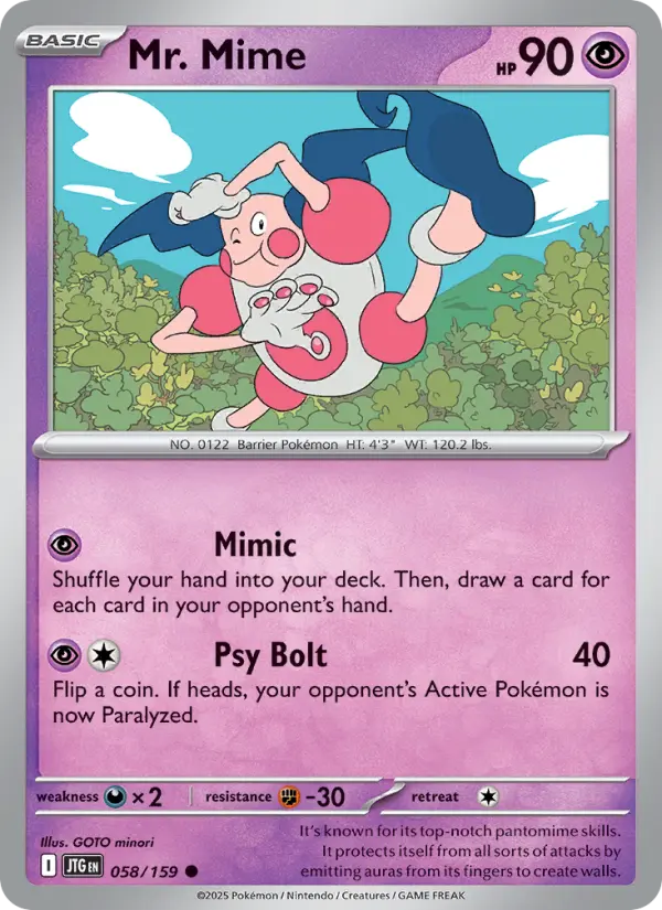 Mr. Mime - 058