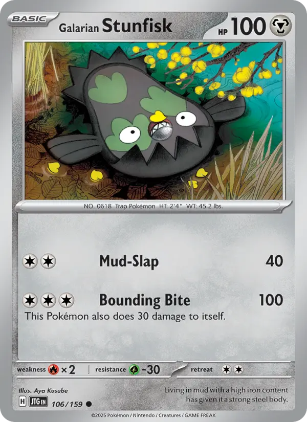 Galarian Stunfisk - 106