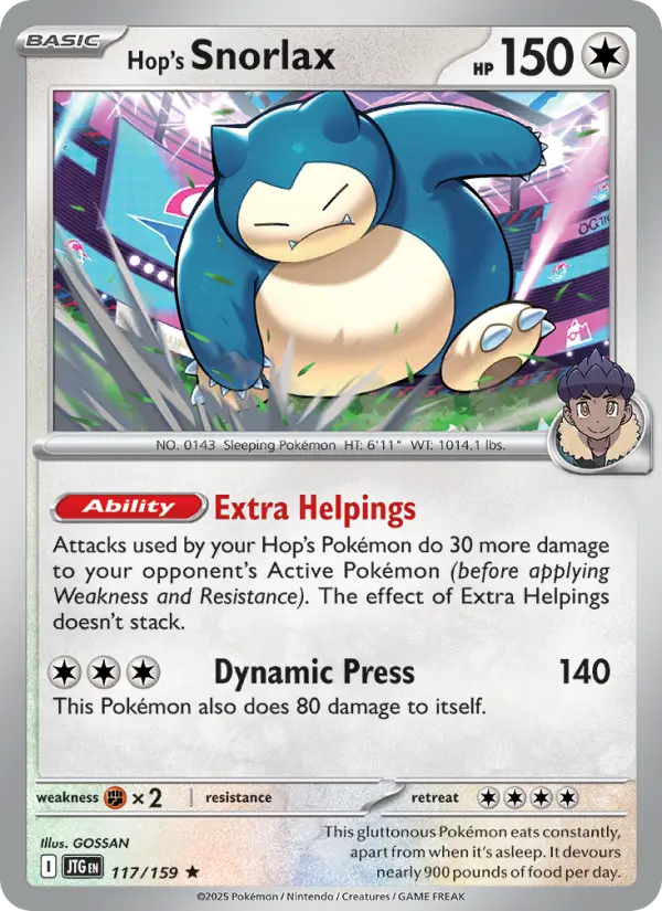 Hop's Snorlax - 117