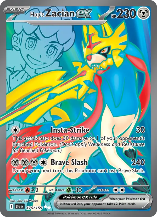 Hop's Zacian ex - 176