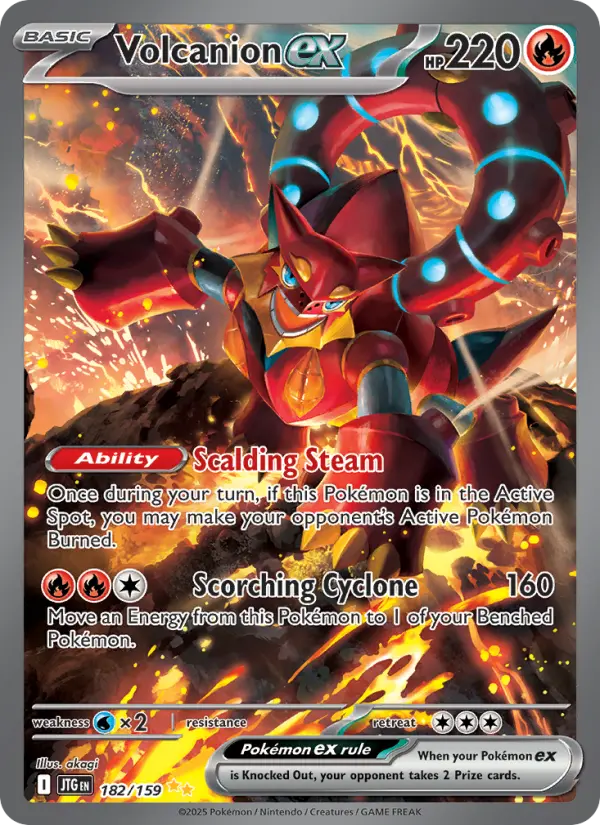 Volcanion ex - 182