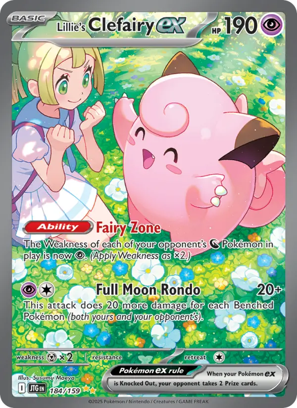 Lillie's Clefairy ex - 184