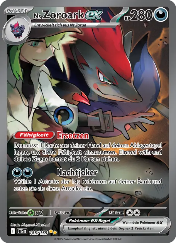Ns Zoroark-ex - 185