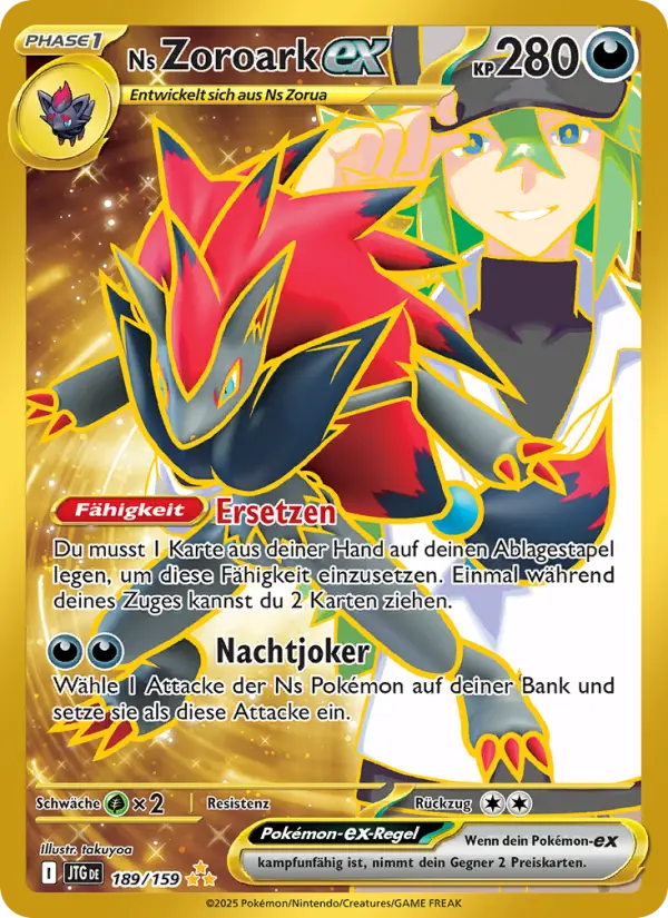 Ns Zoroark-ex - 189