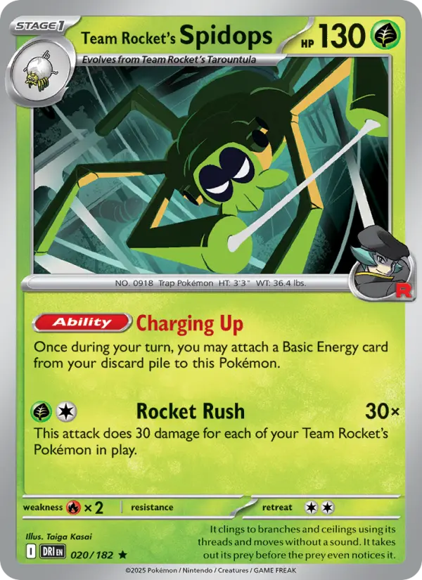 Team Rocket's Spidops - 020