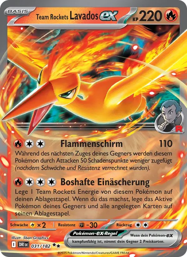 Team Rockets Lavados-ex - 031