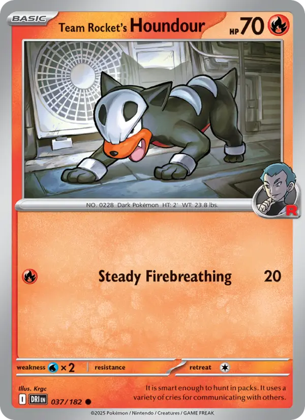 Team Rocket's Houndour - 037
