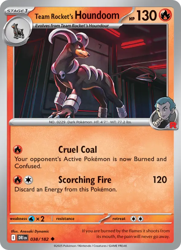 Team Rocket's Houndoom - 038