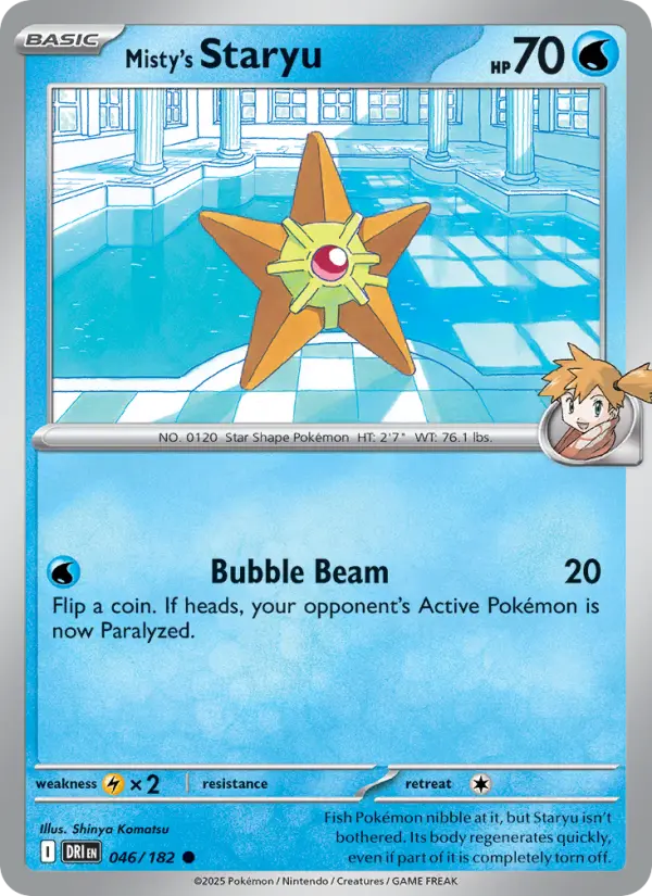 Misty's Staryu - 046
