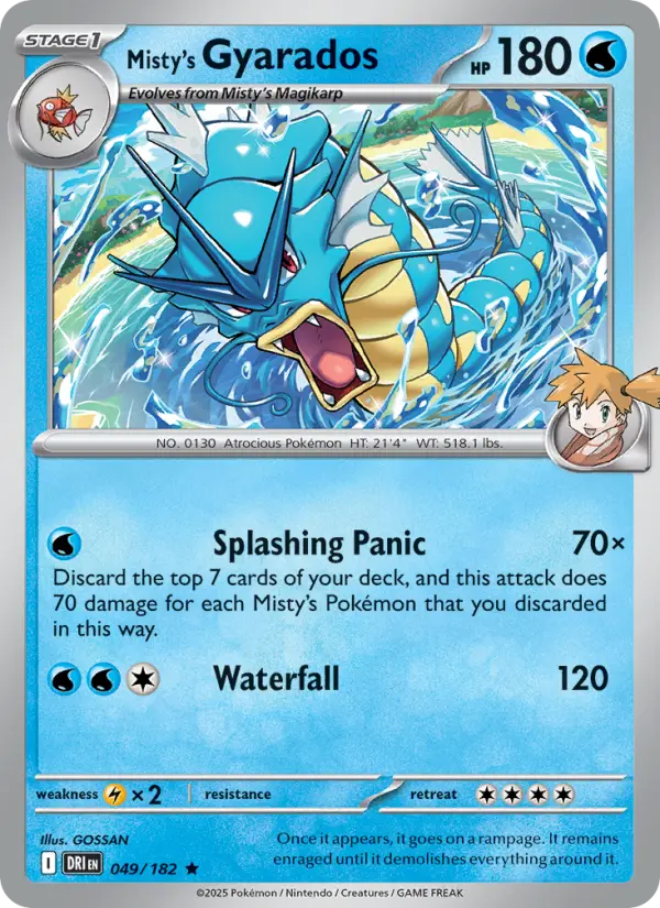 Misty's Gyarados - 049